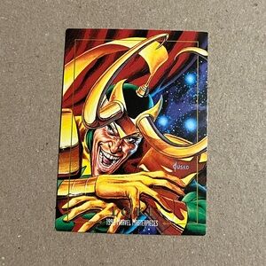 1992 Skybox Marvel Masterpieces Loki #50 Trading Card